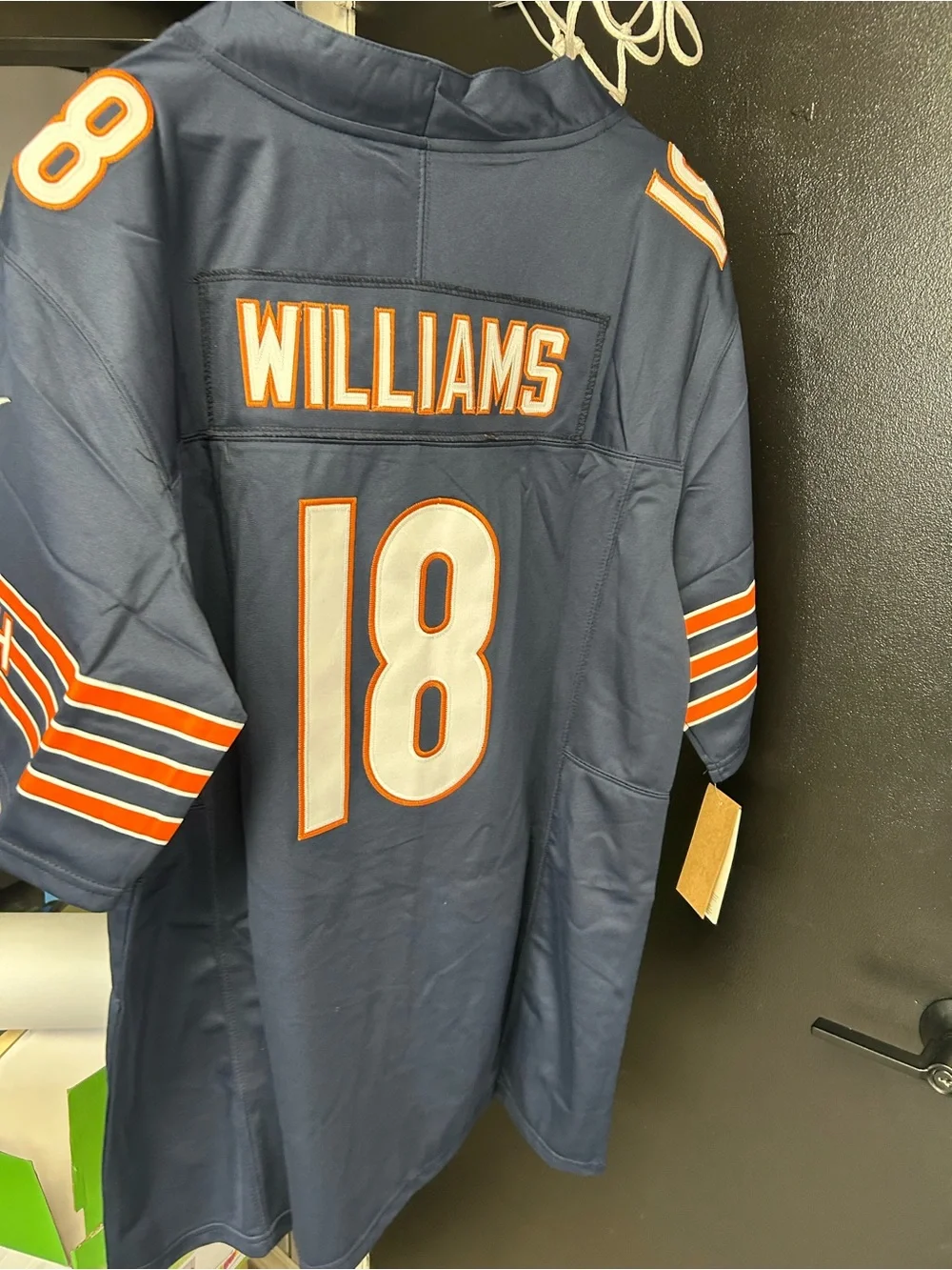Nike Men’s Navy Blue Chicago Bears Caleb Wilson Jersey